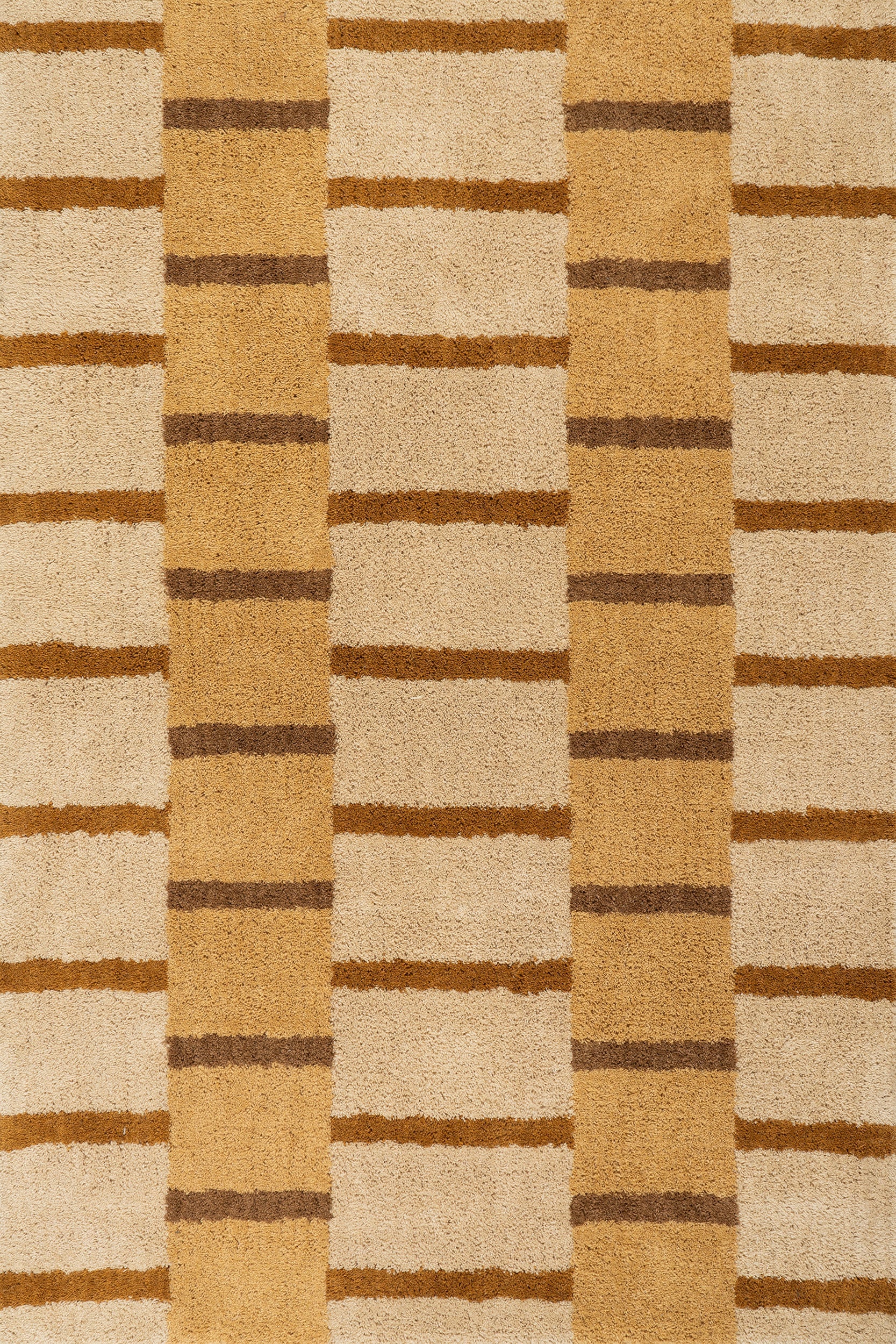Saga Geometric Rug | Amber