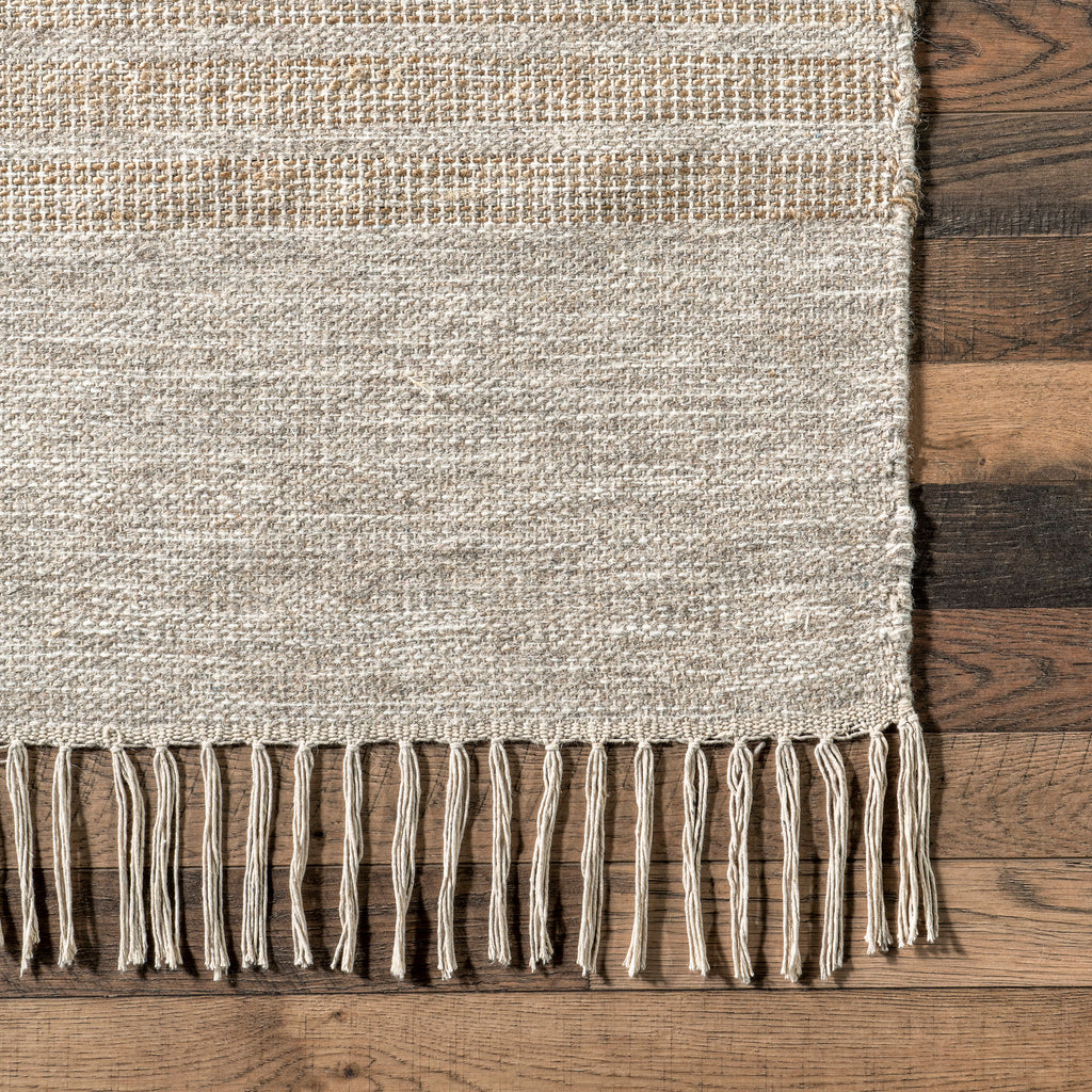 Zeta Wool Faded Rug | Beige