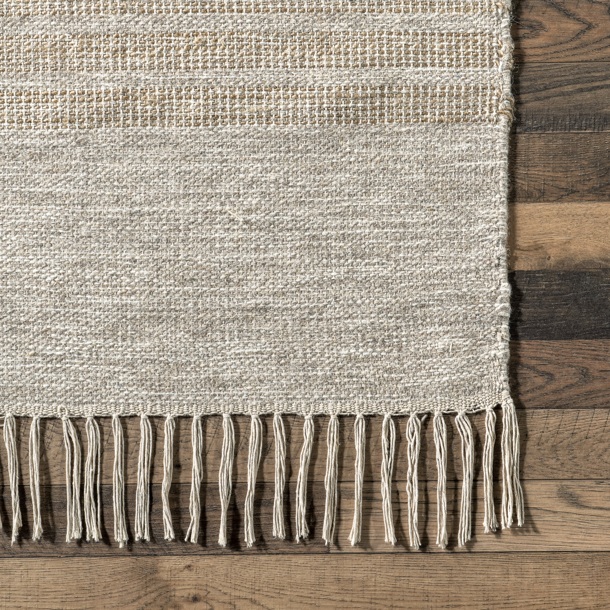 Zeta Wool Faded Rug | Beige