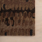 Paint Chip Hand Micro Hooked Wool Rug | Bark