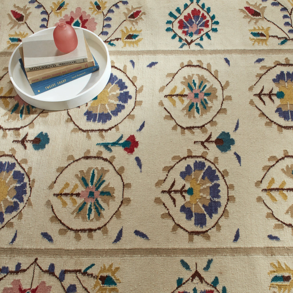 Florence Kilim Handwoven Wool Rug | Multi