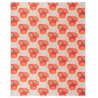 Japanese Poppy Machine Washable Rug | Multi