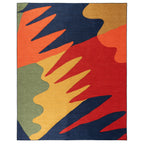 Graphic Machine Washable Rug | Multi