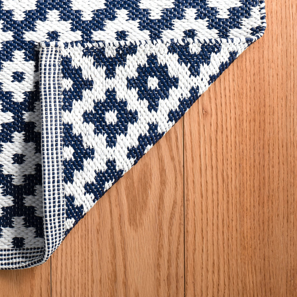 Samode Handwoven Indoor/Outdoor Rug | Navy