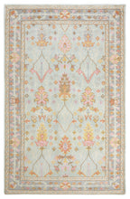 Mara Hand Knotted Wool Rug | Sky