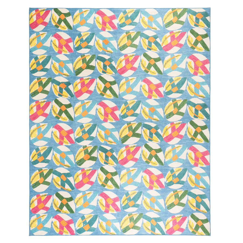 Lily Pad Machine Washable Rug | Spring