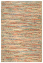 Clay Machine Washable Rug | Multi