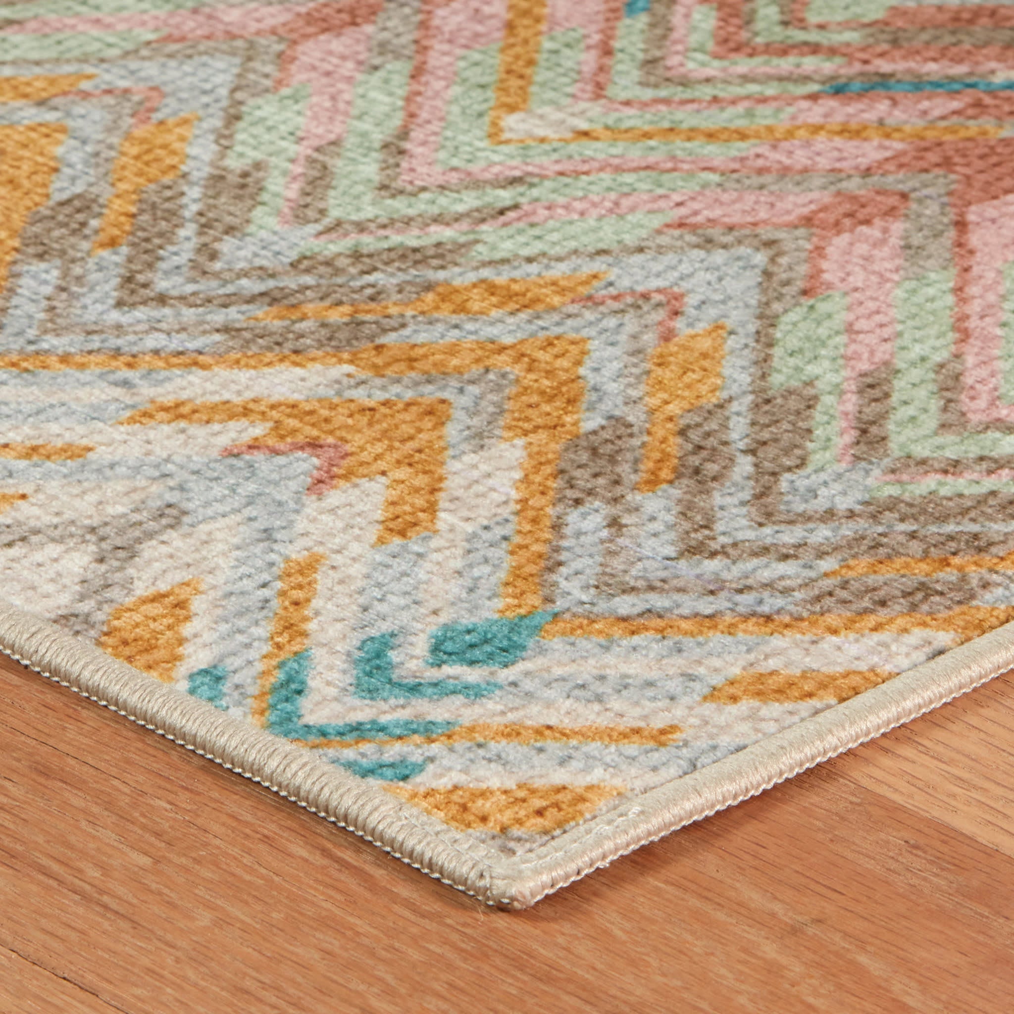 Seneca Machine Washable Rug | Stone