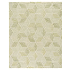 Karari Hand Hooked Wool Rug | Moss