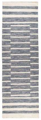 Heights Handwoven Wool Rug | Denim