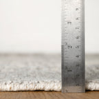 Bennett Handwoven Wool Rug | Grey