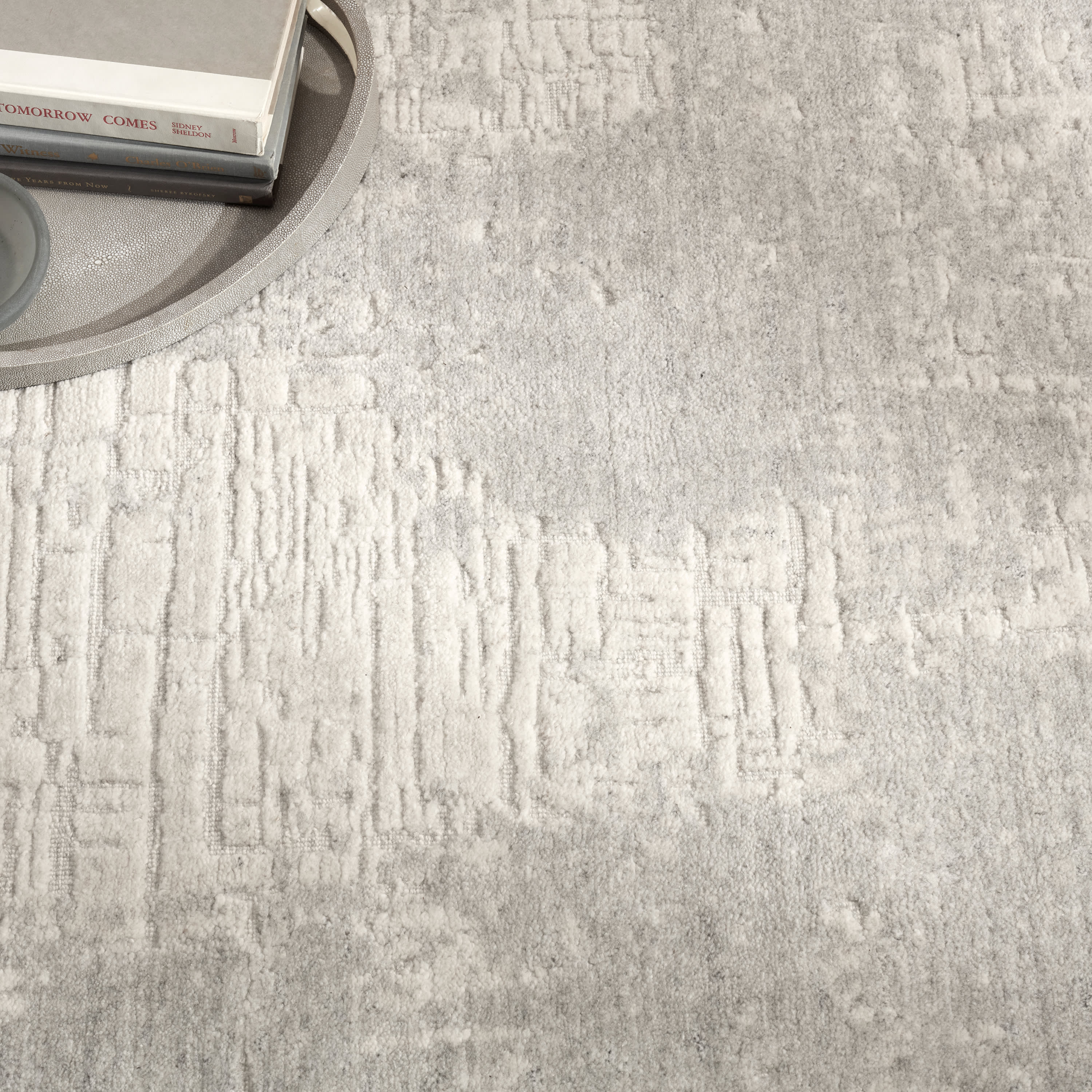 Bennett Handwoven Wool Rug | Grey