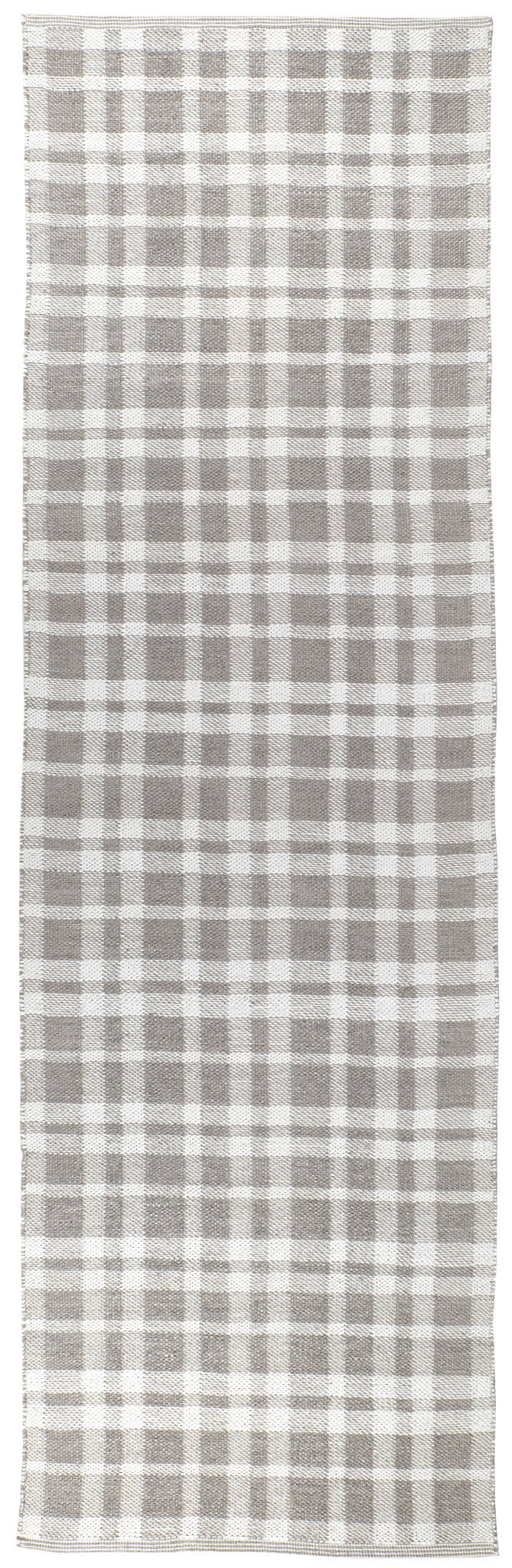 Tattersall Handwoven Indoor/Outdoor Rug | Grey Image secondaire du produit