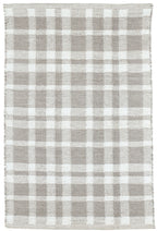 Tattersall Handwoven Indoor/Outdoor Rug | Grey