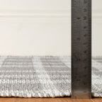 Tattersall Handwoven Indoor/Outdoor Rug | Grey