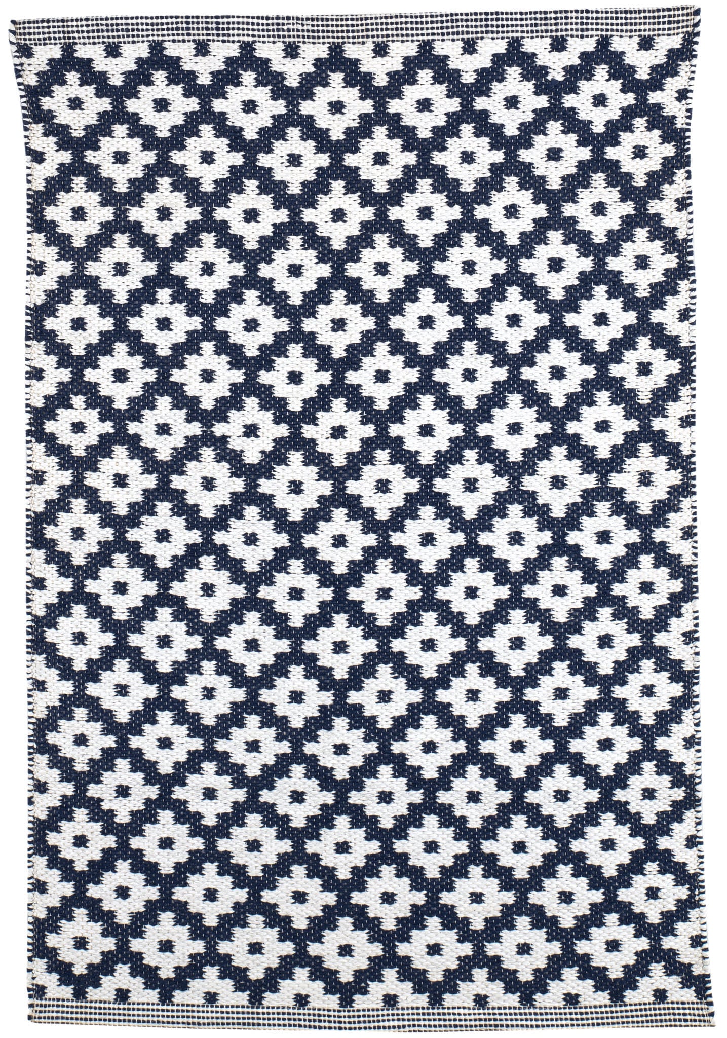 Samode Handwoven Indoor/Outdoor Rug | Navy Image principale du produit