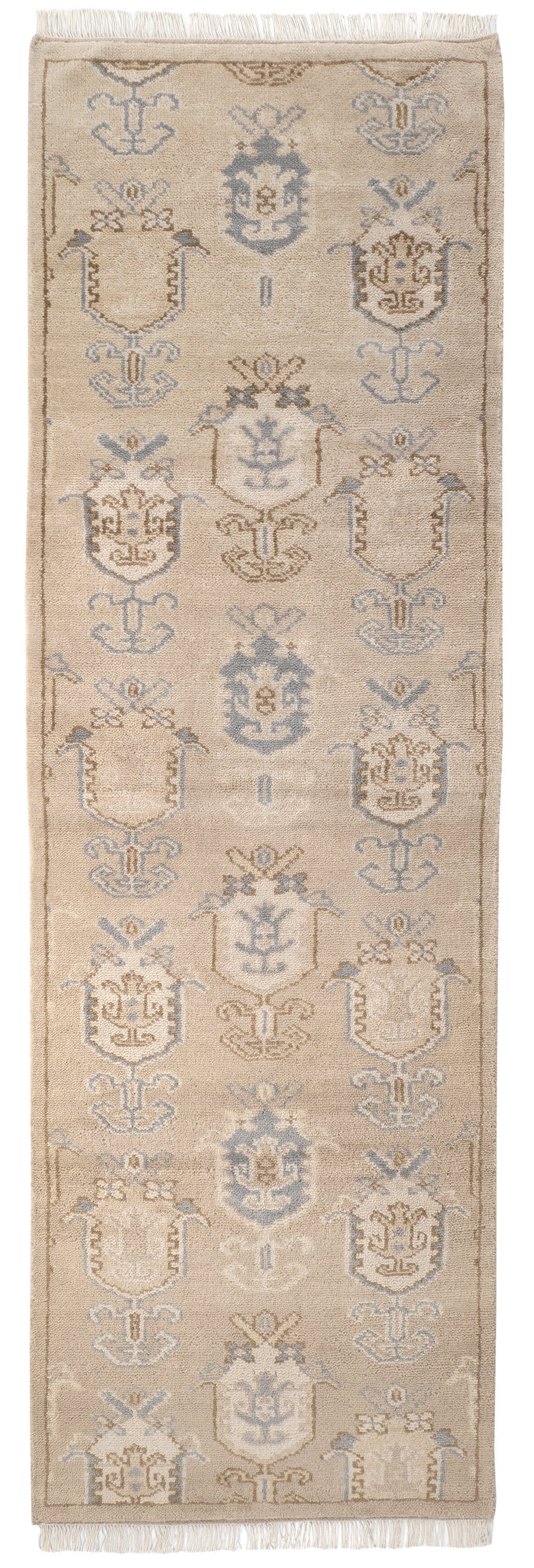 Ashby Hand Knotted Wool Rug | Taupe