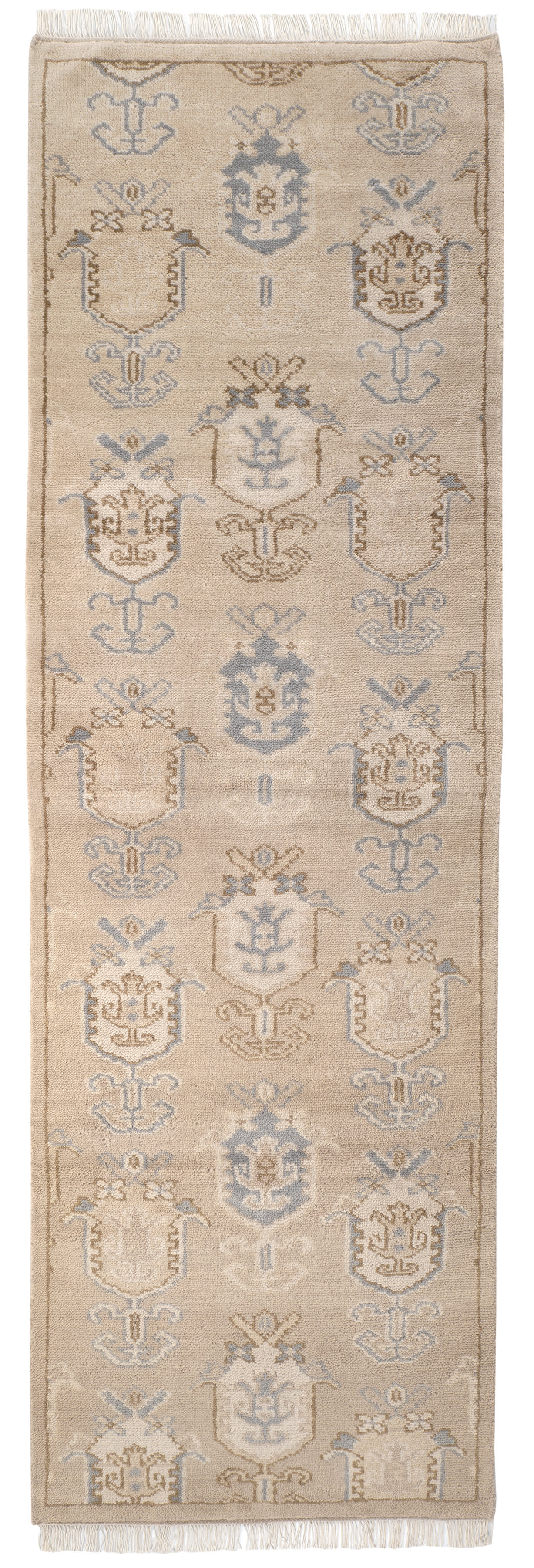 Ashby Hand Knotted Wool Rug | Taupe